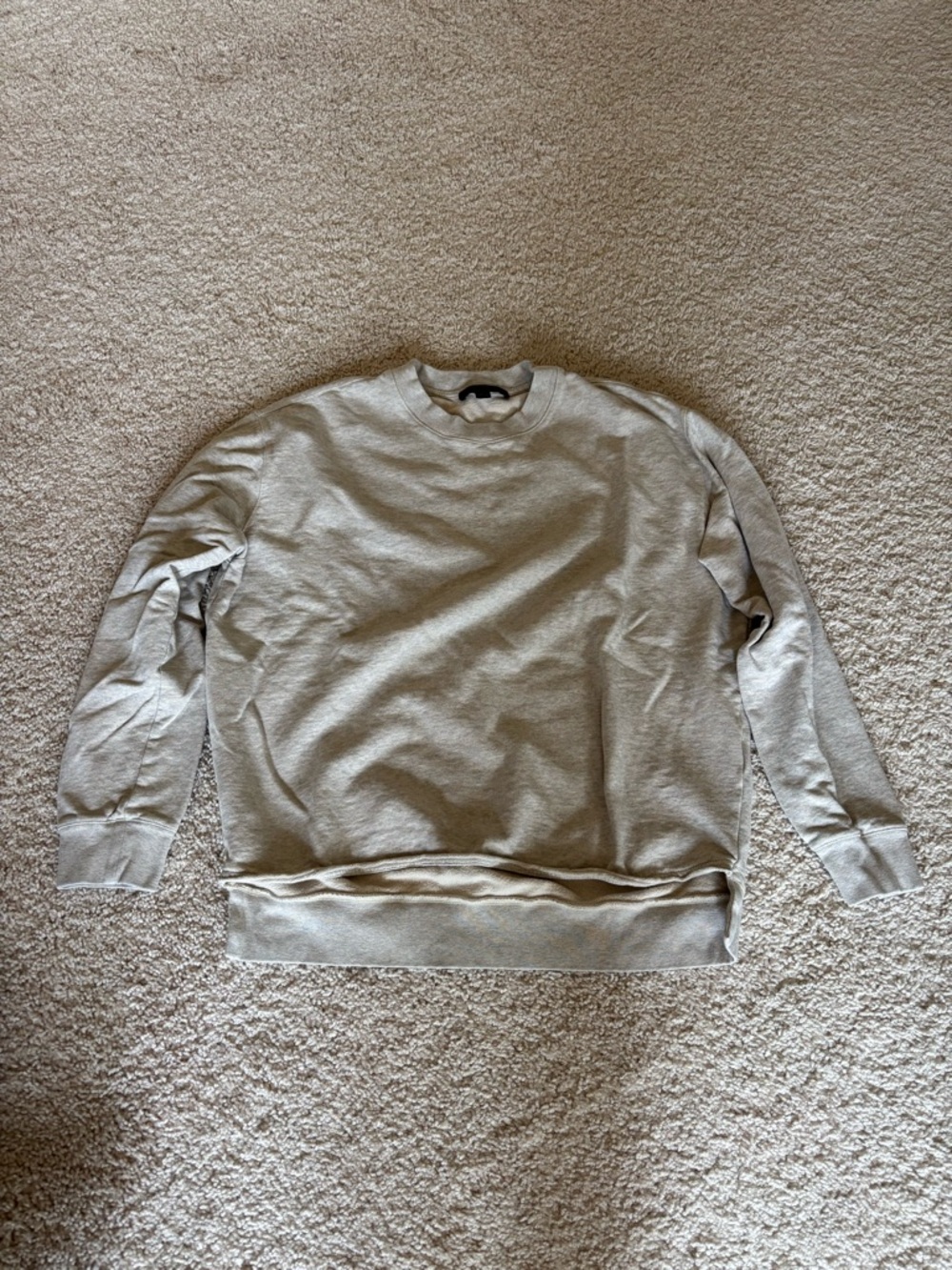 ALL SAINTS Crewneck Sweatshirt - Light Gray M